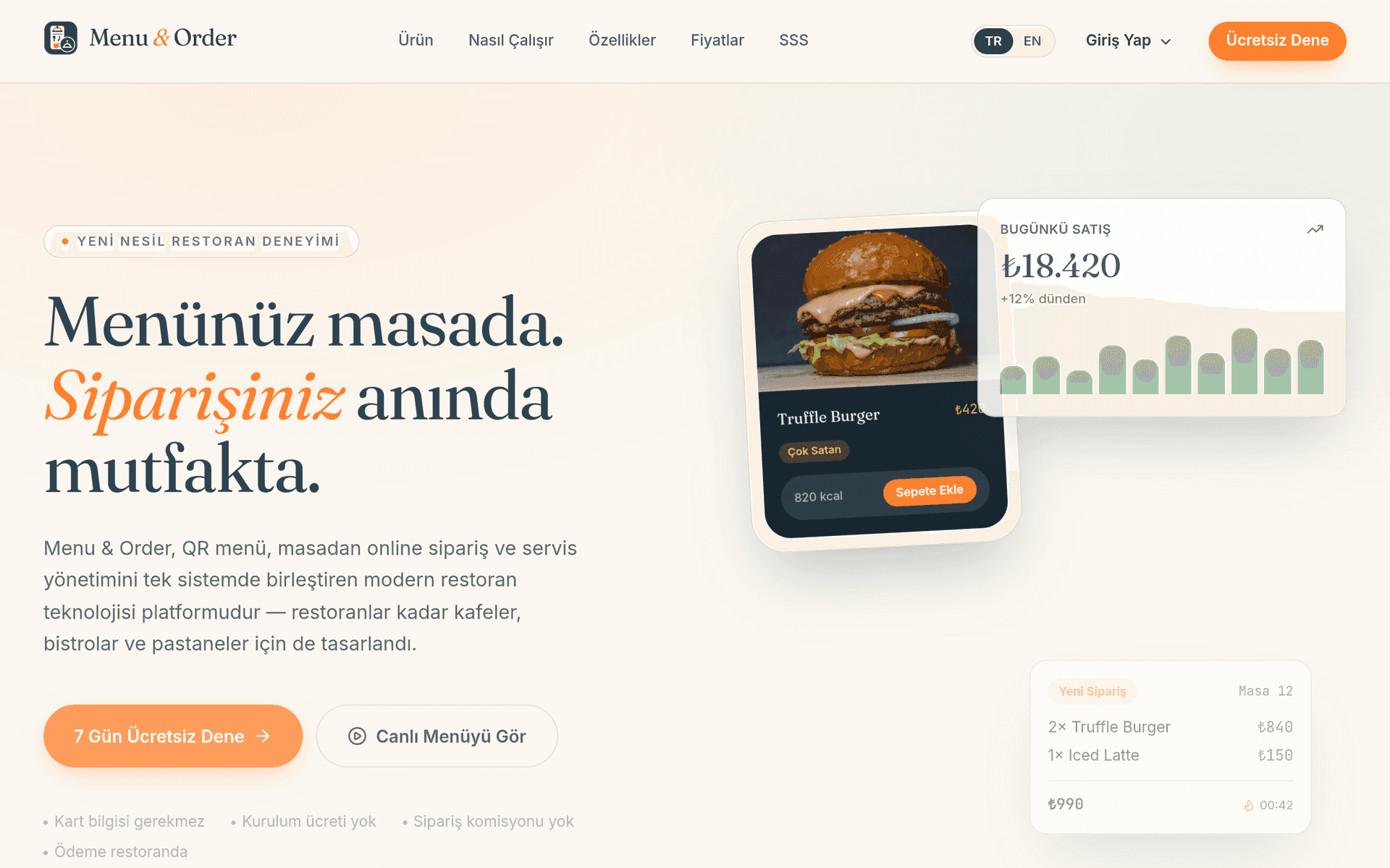 Menu & Order